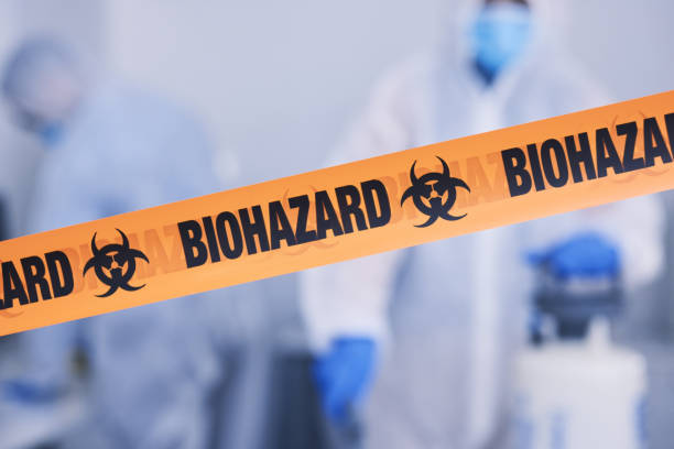 Professional Drug Lab Cleanup technician working in Laton, CA